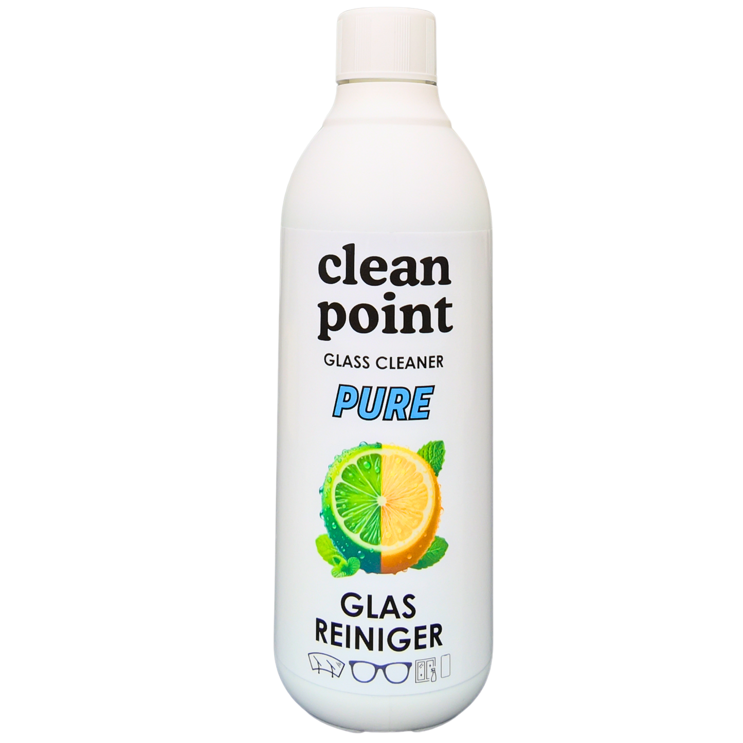 Clean Point Pure Glasreiniger 500 ml Nachfüllflasche