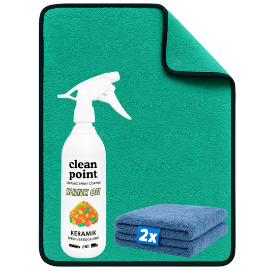 Keramik Sprühversiegelung-Set + Großes Trockentuch