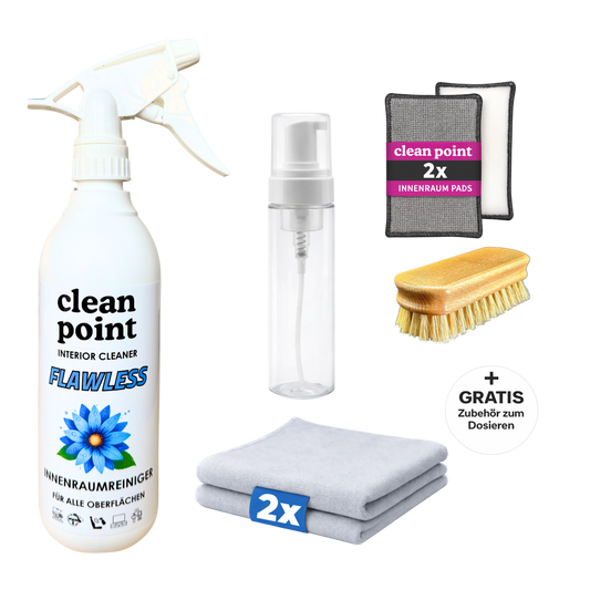 Leder Schaum Reinigungs-Set – für private Fahrzeugpflege