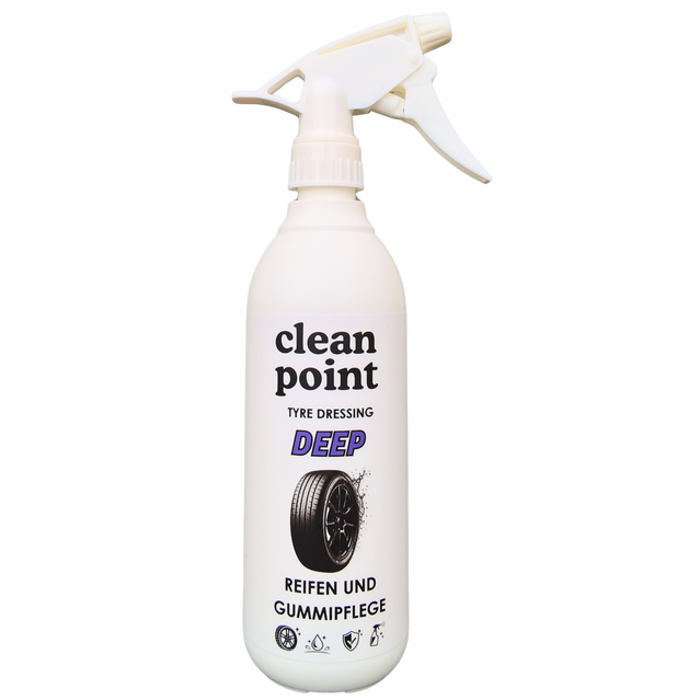 Clean Point Deep Reifen und Gummipflege 500 ml