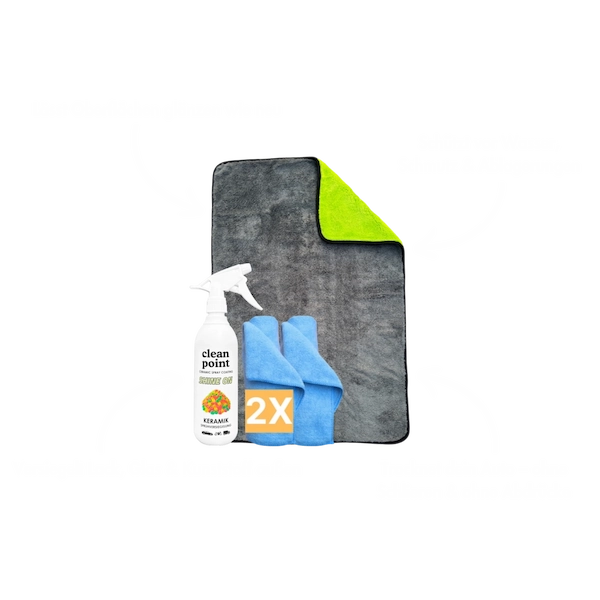Keramik Sprühversiegelung-Set + Großes Trockentuch