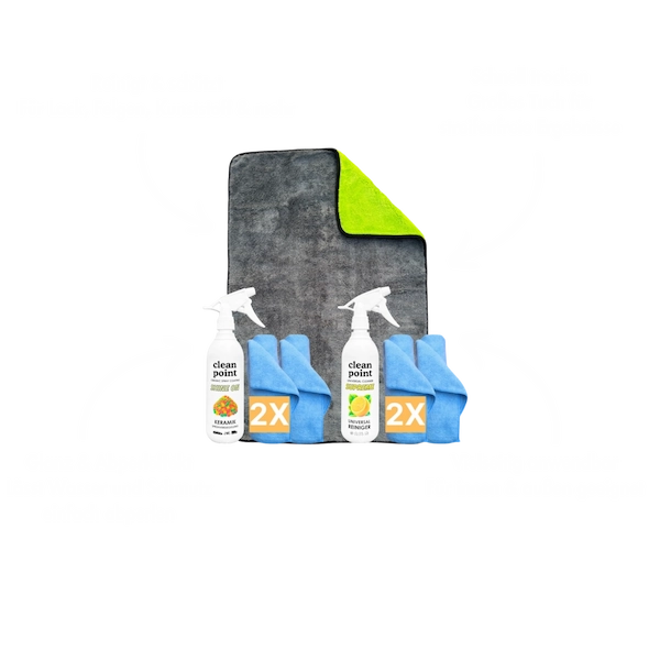 Keramik & Universal-Set + Großes Trockentuch