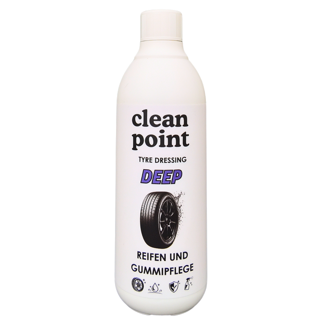 Clean Point Deep Reifen und Gummipflege 500 ml Nachfüllflasche
