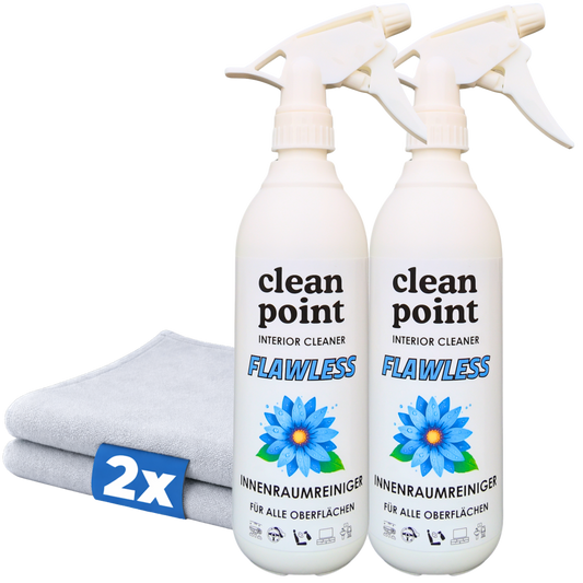 Clean Point Flawless Innenraumreiniger Spar Set Plus