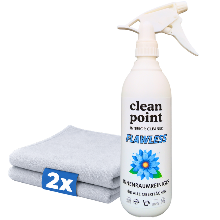 Innenraumreiniger Set Flawless – Auto Innenraum Reinigung – Clean Point Autopflege & Shop