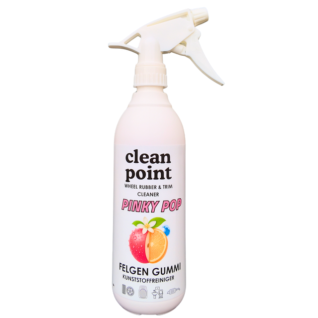 Clean Point Pinky Pop Felgen Gummi Kunststoffreiniger 500 ml