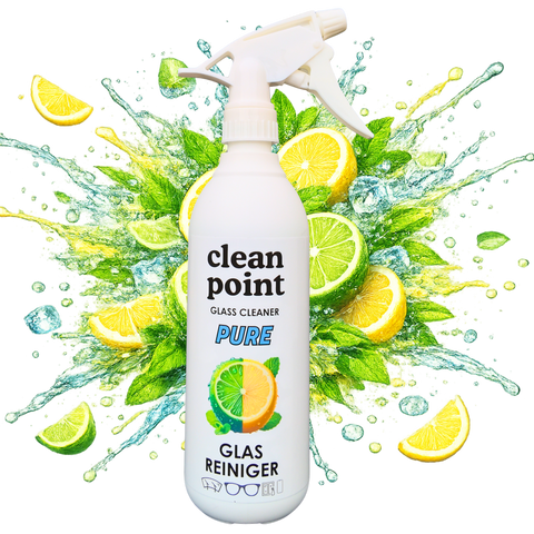 Clean Point Pure Glasreiniger 500 ml mit Lime Duft