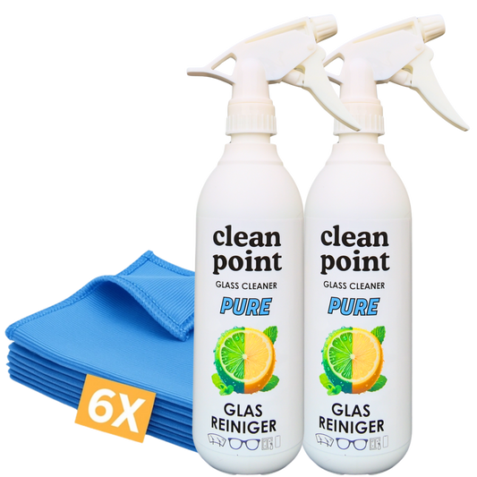 Clean Point Pure Glasreiniger Spar Set Plus