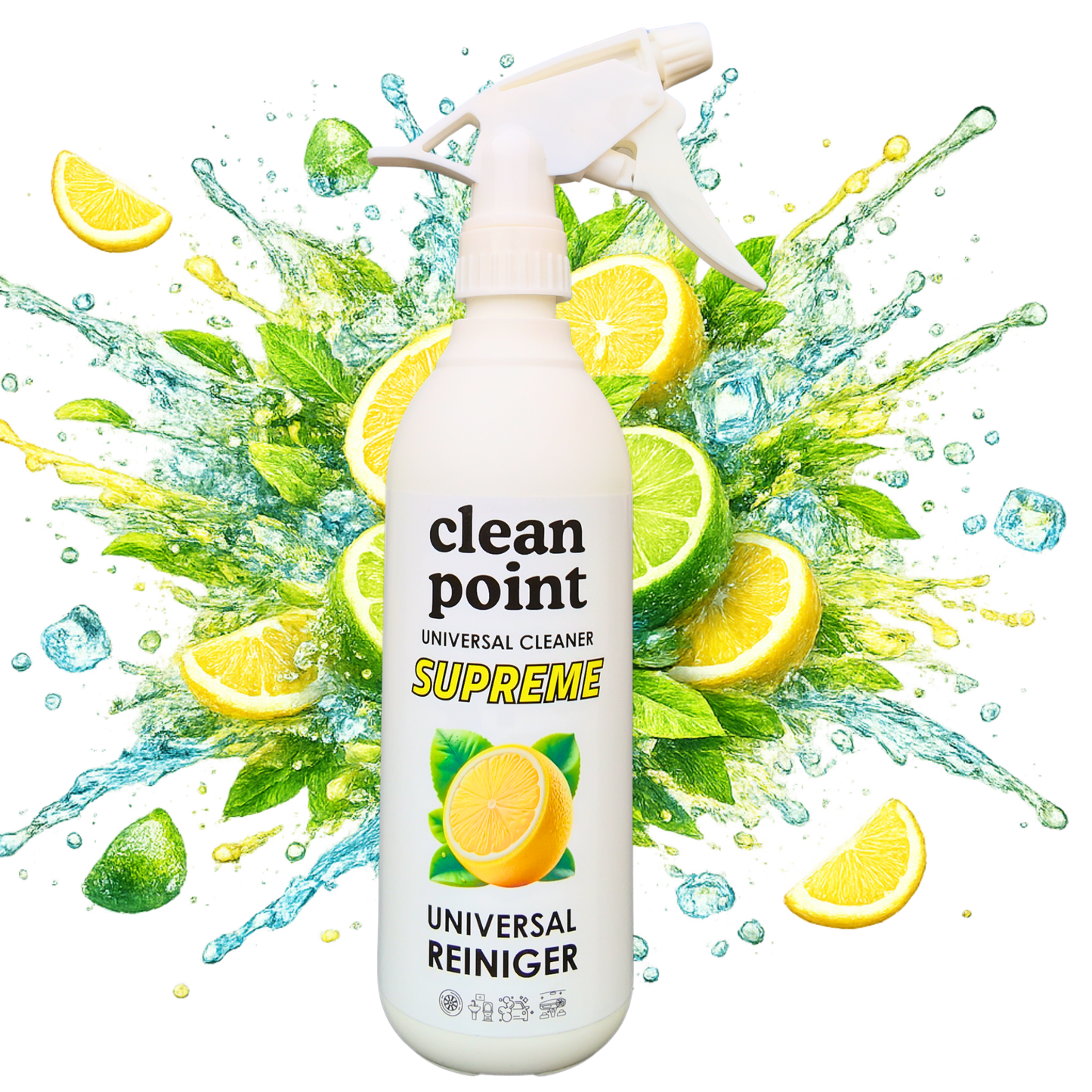 Clean Point Supreme Universalreiniger 500 ml Zitronenduft