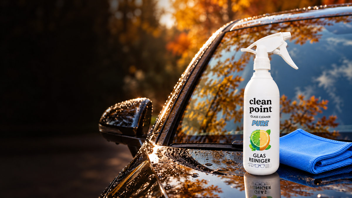 Clean Point Pure Glasreiniger für saubere Autoscheiben