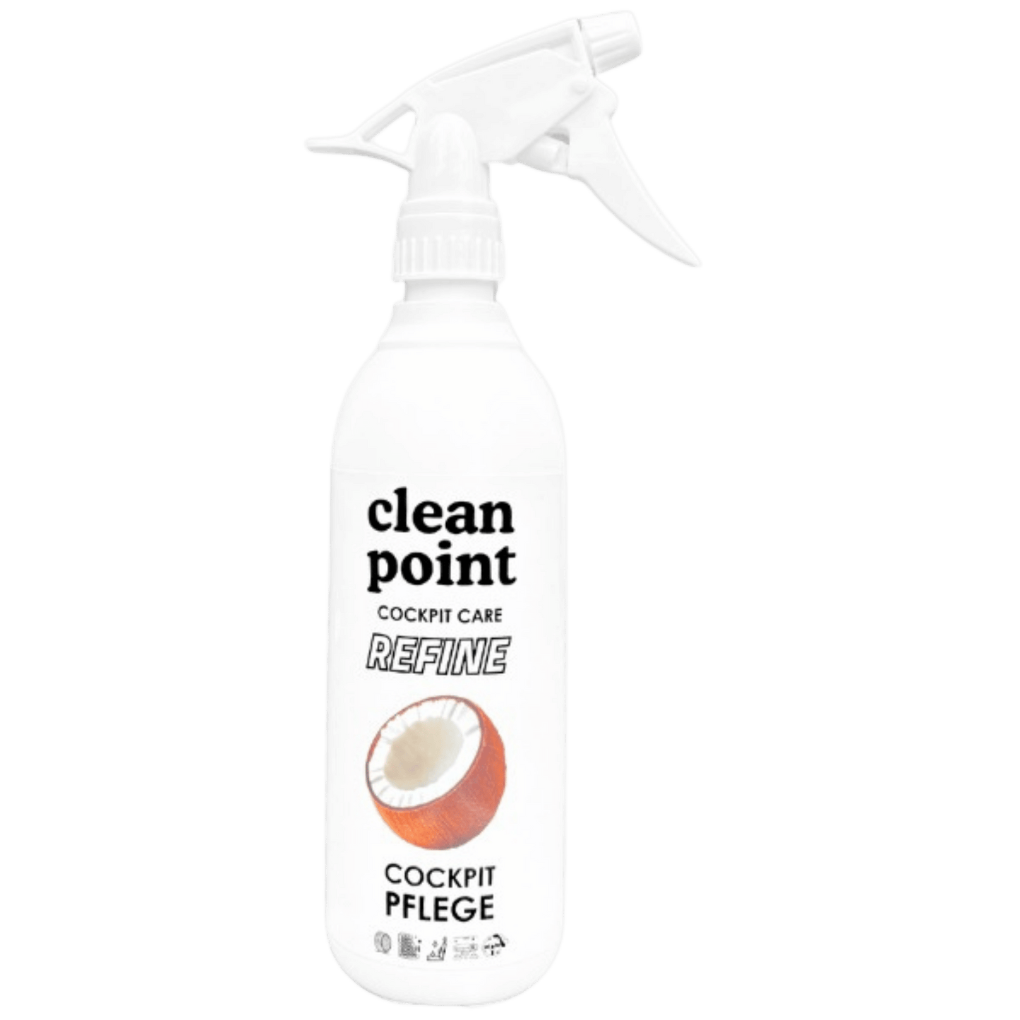 Cockpit Pflege 500 ml Refine – Interior Quick Detailer für Auto Innenraum und Kunststoff