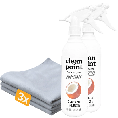 Cockpit Pflege-Set Plus