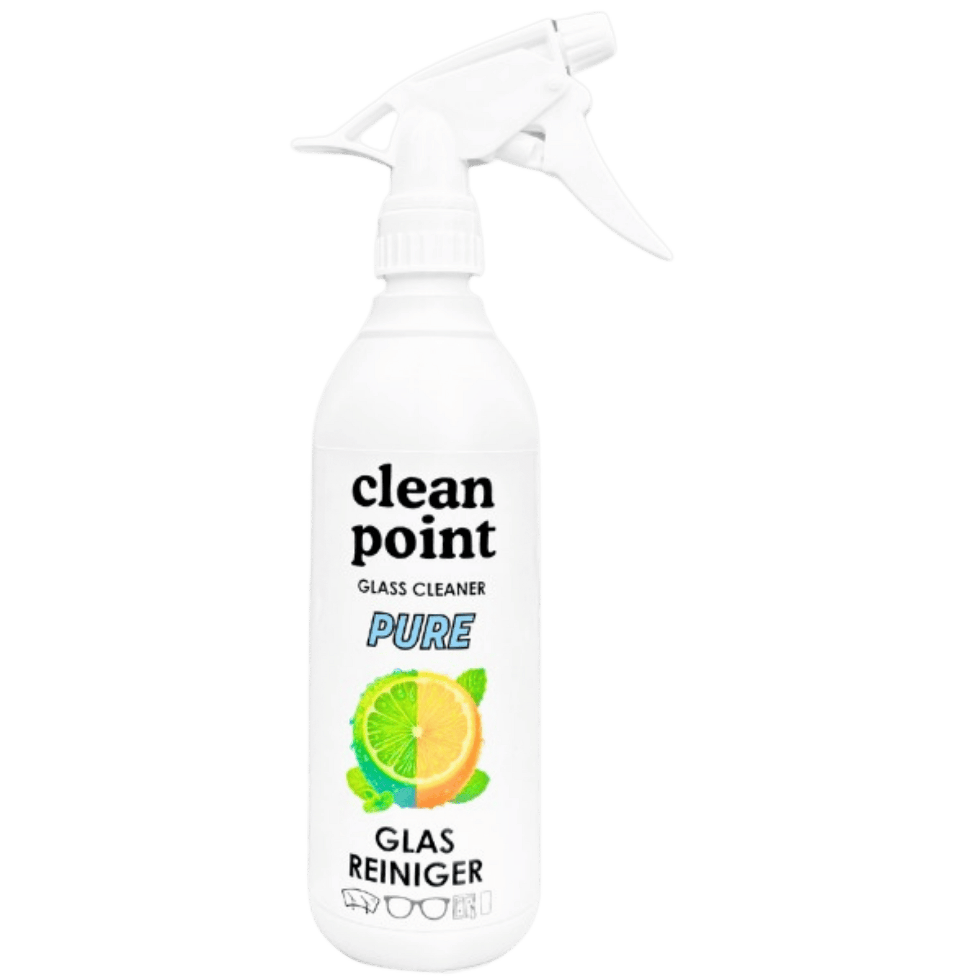 Glasreiniger 500 ml für Auto Scheiben und Spiegel – streifenfreie Reinigung