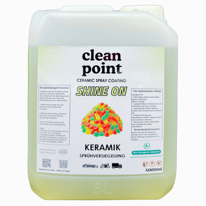 Keramik Quick Detailer 5L Shine On – Sprühversiegelung für Auto Lack mit starkem Abperleffekt