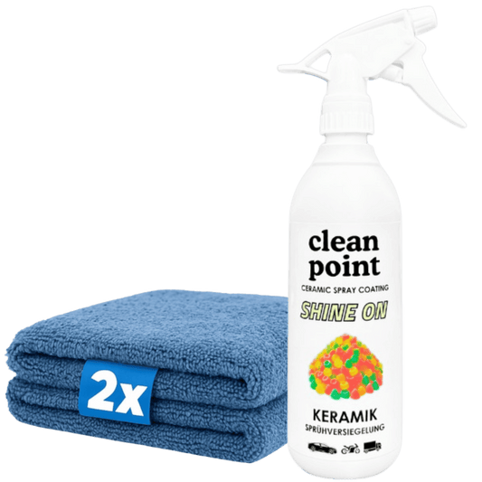 Keramik Sprühversiegelung Set mit 500 ml Sprühversiegelung und Mikrofasertuch für Lackschutz und Hochglanz Fahrzeugpflege