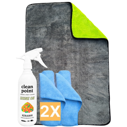 Keramik Sprühversiegelung-Set + Großes Trockentuch