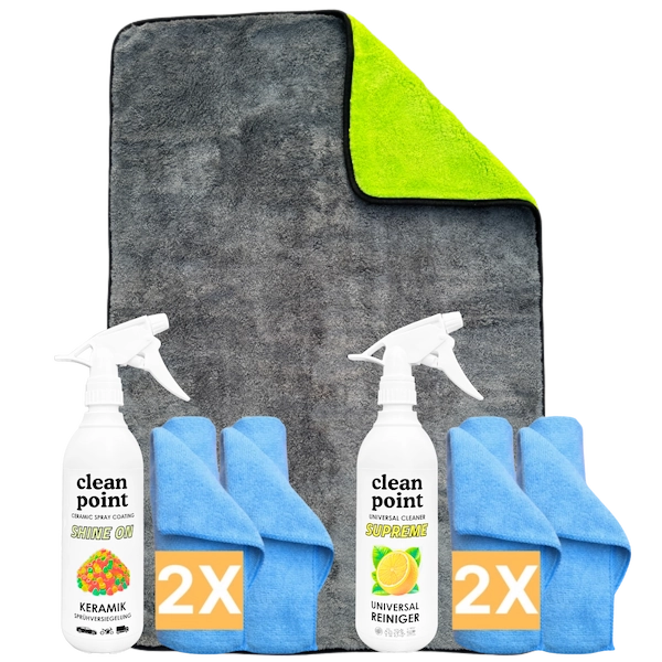 Keramik & Universal-Set + Großes Trockentuch