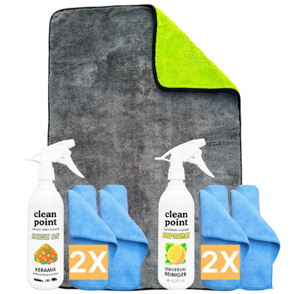 Keramik & Universal-Set + Großes Trockentuch