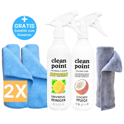 Universal & Cockpit-Pflege-Set